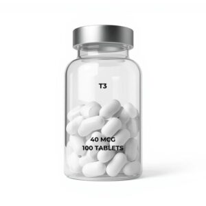 T3 Liothyronine 40mcg Tablets | 100-Count | Liothyronine / T3