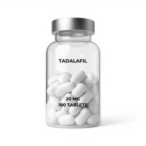 Tadalafil 20mg Tablets | 100-Count | PDE5 Inhibitor | Cialis