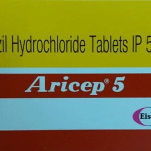 Aricep 5mg Tablets | 100-Count | DONEPEZIL