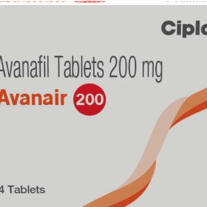 Avanair 200mg Tablets | 100-Count | AVANAFIL