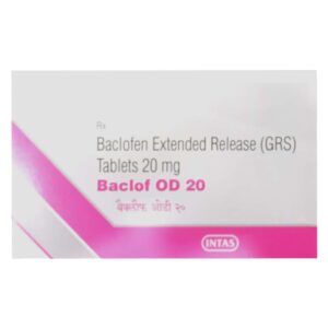 Baclof Od 20mg Tablets | 100-Count | BACLOFEN