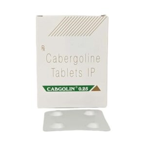 Cabgolin 0.25mg Tablets | 100-Count | CABERGOLINE