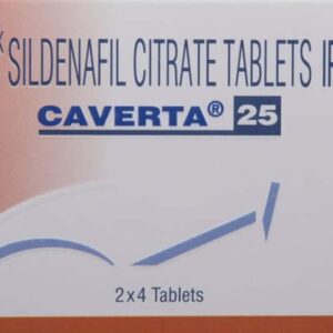 Caverta 25mg Tablets | 100-Count | SILDENAFIL