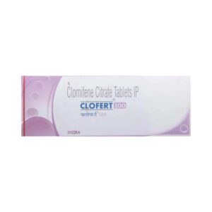 Clofert 100mg Tablets | 100-Count | CLOMIFENE