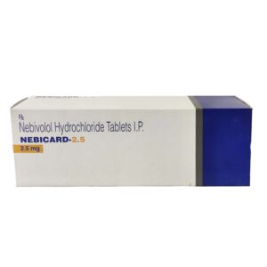 Nebicard 2.5mg Tablets | 105-Count | NEBIVOLOL