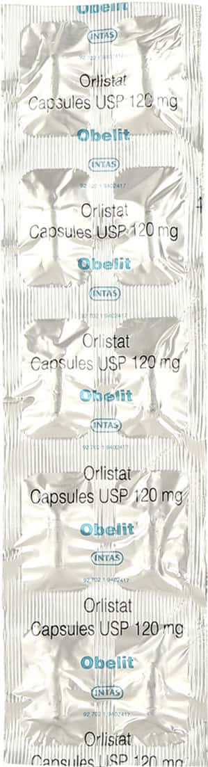 Obelit 120mg Tablets | 100-Count | ORLISTAT