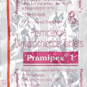 Pramipex 1mg Tablets | 100-Count | PRAMIPEXOLE