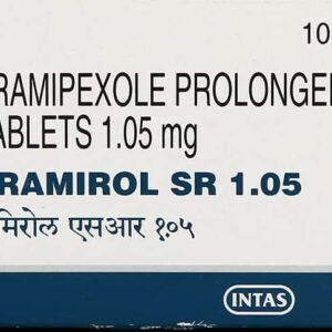 Pramirol 1.05mg Tablets | 100-Count | PRAMIPEXOLE