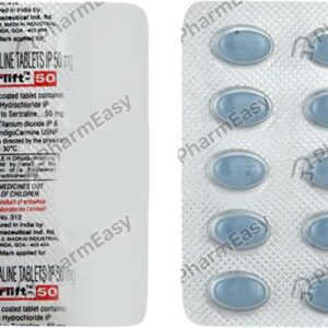 Serlift 50mg Tablets | 100-Count | SERTRALINE