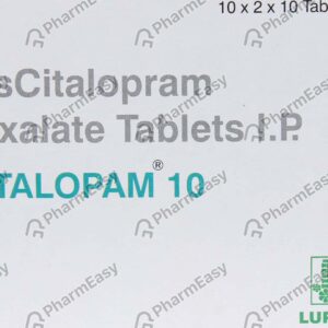 Stalopam 10mg Tablets | 100-Count | ESCITALOPRAM