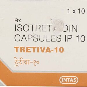 Tretiva 10mg Tablets | 100-Count | ISOTRETINOIN