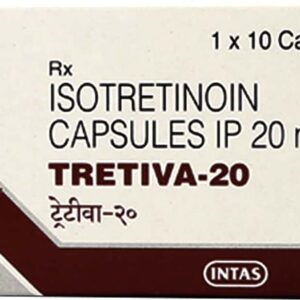 Tretiva 20mg Tablets | 100-Count | ISOTRETINOIN
