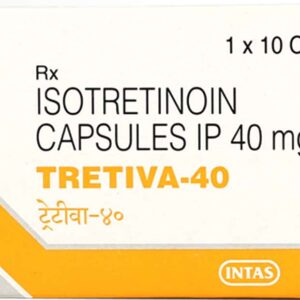 Tretiva 40mg Tablets | 100-Count | ISOTRETINOIN