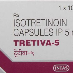 Tretiva 5mg Tablets | 100-Count | ISOTRETINOIN