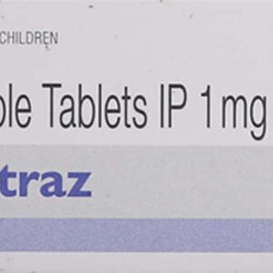 Armotraz 1mg Tablets | 100-Count | ANASTROZOLE