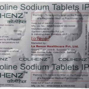 Citicoheal 500mg Tablets | 100-Count | CITICOLINE