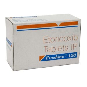Etoshine 120mg Tablets | 100-Count | ETORICOXIB