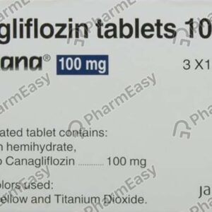 Invokana 100mg Tablets | 100-Count | CANAGLIFLOZIN