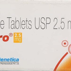 Letpro 2.5mg Tablets | 100-Count | LETROZOLE