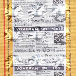 Voveran Sr 100mg Tab Tablets | 105-Count | DICLOFENAC SODIUM