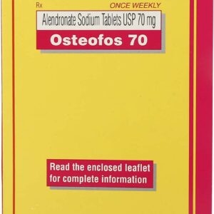 Osteofos 70mg Tablets | 100-Count | ALENDRONATE SODIUM