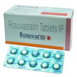 Rosuvas 20mg Tablets | 100-Count | ROSUVASTATIN