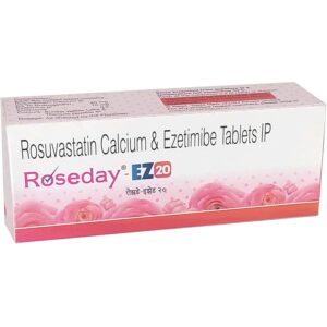 Rosuvas Ez 20mg Tablets | 100-Count | ROSUVASTATIN