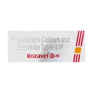 Rozavel-Ez 20mg Tablets | 100-Count | ROSUVASTATIN
