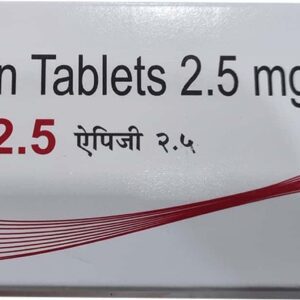 Apigy 2.5mg Tablets | 100-Count | APIXABAN
