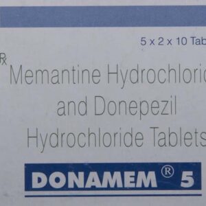 Donamem 5mg Tablets | 100-Count | DONEPEZIL / MEMANTINE