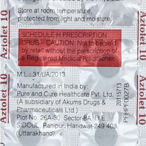 Attentrol 10mg Tablets | 100-Count | ATOMOXETINE