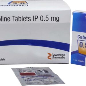 Cabersmart 0.5mg Tablets | 100-Count | CABERGOLINE