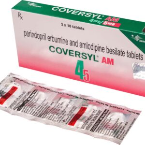 Coversyl Am 4/5mg Tablets | 100-Count | PERINDOPRIL