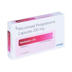 Gestoserv 200mg Tablets | 100-Count | PROGESTERONE