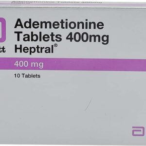 Heptral 400mg Tablets | 100-Count | S-ADENOSYL METHIONINE (SAME)