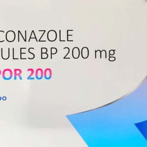 Itaspor 200mg Tablets | 100-Count | ITRACONAZOLE