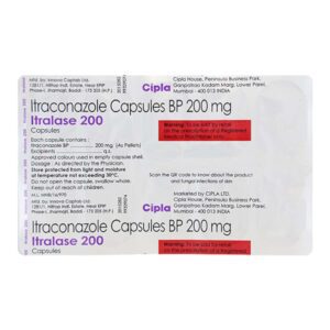 Itralase 100mg Tablets | 105-Count | ITRACONAZOLE