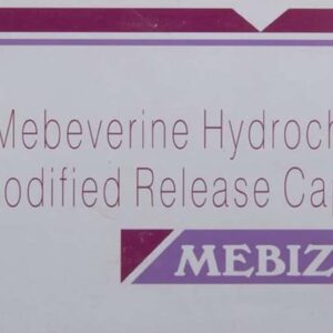 Mebiz Sr 200mg Tablets | 100-Count | MEBEVERINE