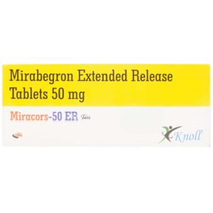 Miracors Er 50mg Tablets | 100-Count | MIRABEGRON