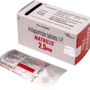 Natrilix 2.5mg Tablets | 100-Count | INDAPAMIDE