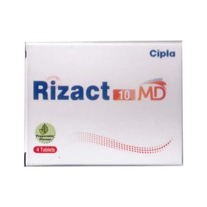 Rizact Md 10mg Tablets | 100-Count | RIZATRIPTAN