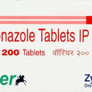 Vorier 200mg Tablets | 100-Count | VORICONAZOLE