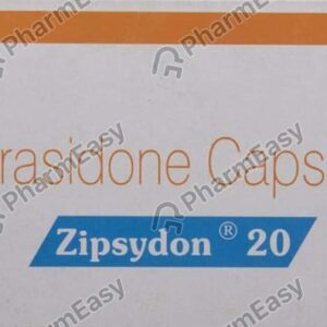 Zipsydon 20mg Tablets | 100-Count | ZIPRASIDONE