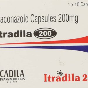 Itradila 200mg Tablets | 100-Count | ITRACONAZOLE