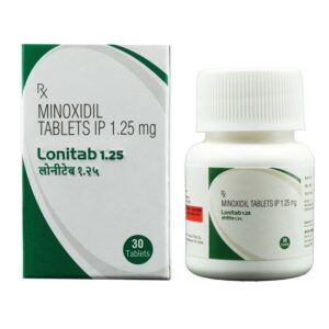 Minoxihead 1.25mg Tablets | 100-Count | MINOXIDIL