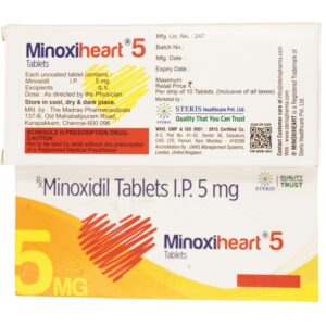 Minoxynom 5mg Tablets | 100-Count | MINOXIDIL