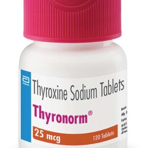 Thyronorm 25mcg Tablets | 120-Count | LEVOTHYROXINE