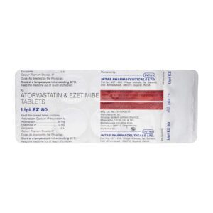 Lipidator 80mg Tablets | 100-Count | ATORVASTATIN