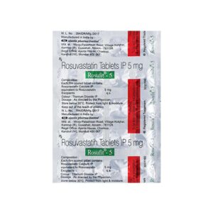 Rosufree 5mg Tablets | 100-Count | ROSUVASTATIN