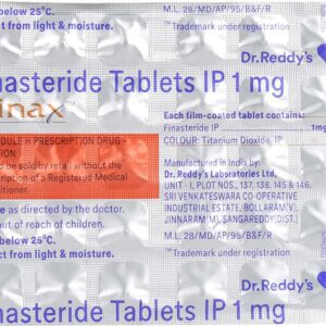 Finast 1mg Tablets | 100-Count | FINASTERIDE